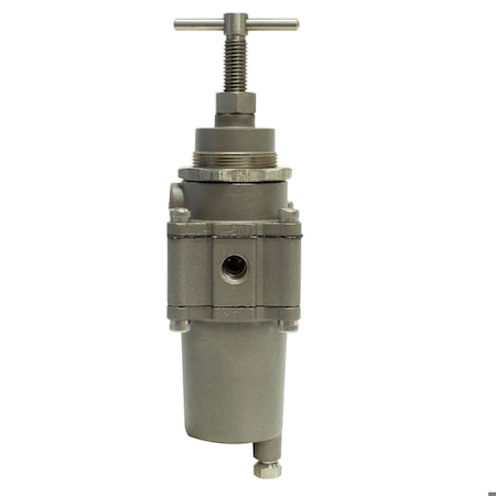 Bellofram Precision Controls Stainless Steel Filter Regulator, Auto Drain, 1/4 NPT, 6-60 psi 960-601-000